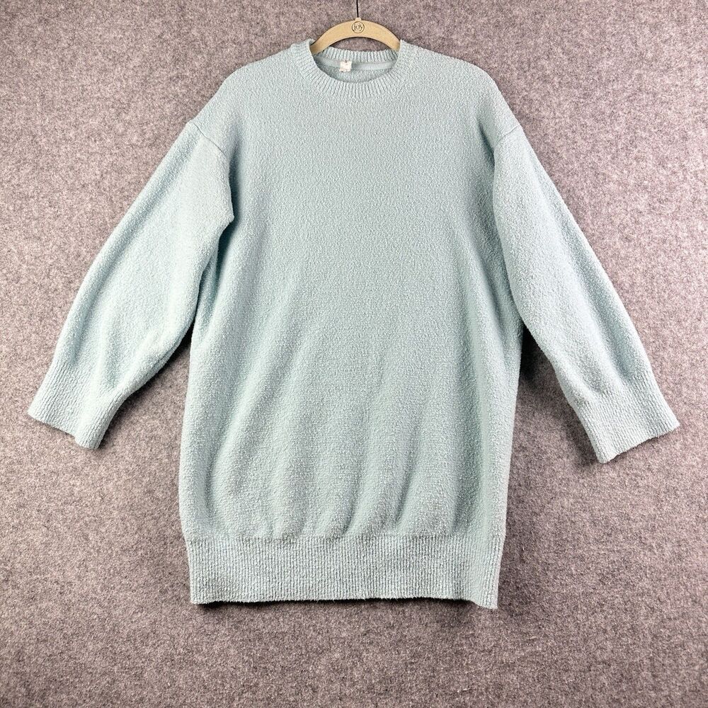 Daily Practice Anthropologie Sweater Dress Womens XS Blue Relaxed Cozy Mini*